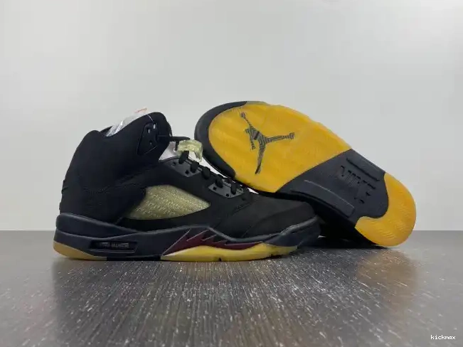 Rep MAX Air Maniere FD1330-001 x Jordan Black 5 A Ma 0606